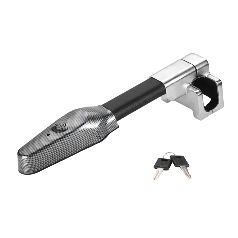 

Классический автомобильный замок на руль, универсальный защитный автомобильный противоугонный замок, выдвижной противоугонный защитный Т-образный замок