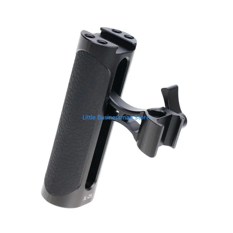 Mini-Seitengriff für 1/4-Zoll-20-Gewindeloch-Kamerakäfiggriff, leicht, tragbar, für DSLR mit Kaltschuhausrüstung M76A – Detail 5