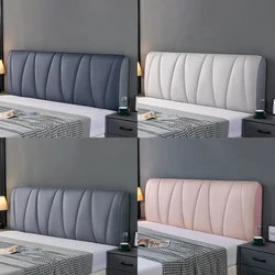 Wearproof Bed Headboard Cover Thicken Elastic All-inclusive Technology Fabric Bed Head Cover Anti-Dust Bed Back Protector Cover