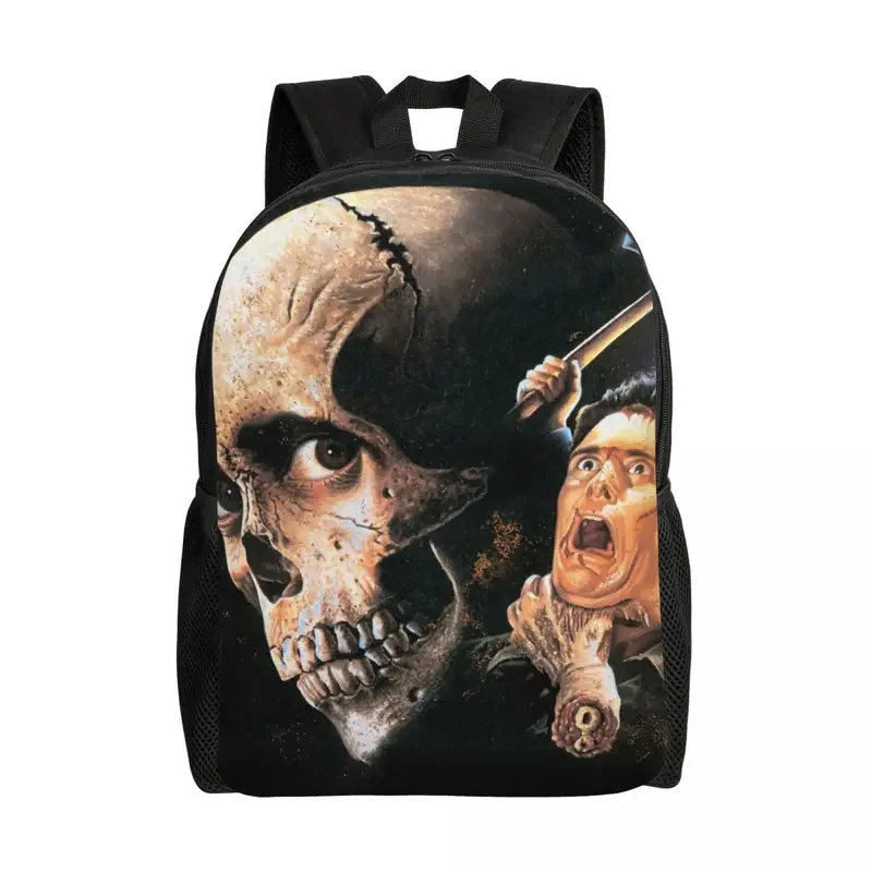 Mochila de viaje Evil Dead para hombre y mujer, morral escolar para ordenador portátil, Supernatural, película de terror para Halloween, bolsas de día para estudiantes universitarios