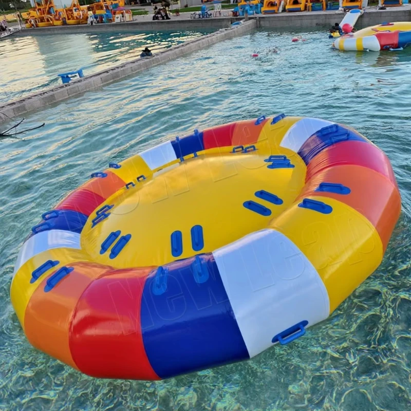 

New Leap Multicolor Crazy UFO Inflatable Flying Inflatable Disco Boat with Best Price for Water Sports