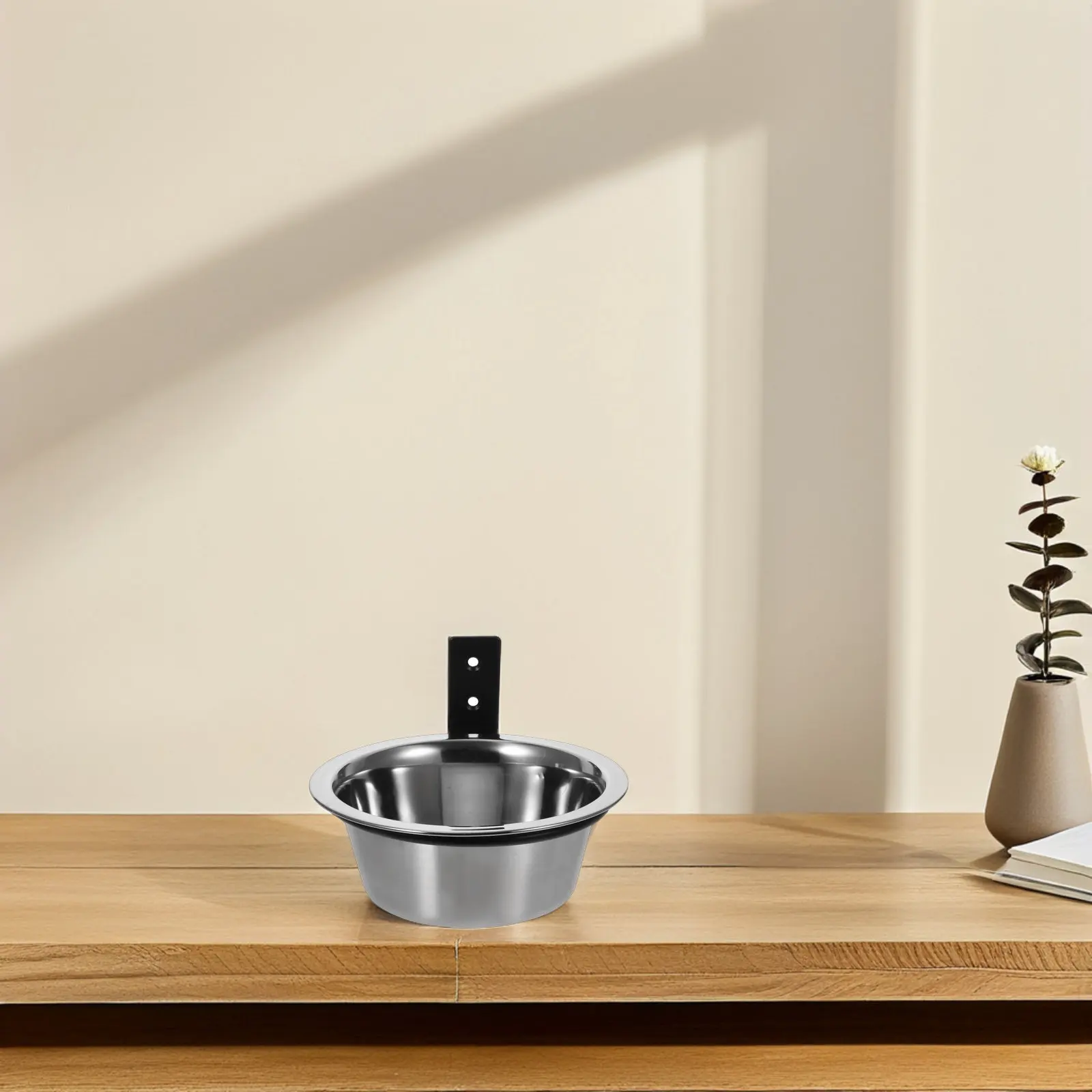 

2Pcs Elevated Pet Bowls Wall Mounted Dog Feeding Set Adjustable Raised Food and Water Bowls for Small Breeds Ergonomic Posture