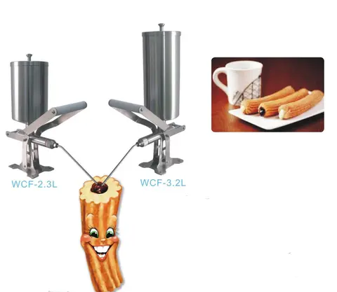 Commercial Churros Filling Machine 5L Capacity - Easy Clean Jam Cream Filler with Precise Control for Bakery, Café & Street Food