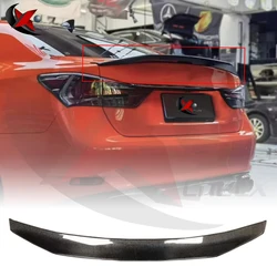 For LEXUS GS GS200 GS300 GS450h GS350 GS-F GS200t 12-17 Car Rear Trunk Tail Wing Body Kit Accessories Real Carbon Fiber Spoiler