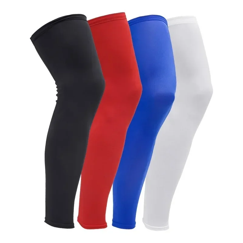 1PCS Sports Knee Protector Brace Strap Breathable ANTI-UV Outdoor Cycling Leg Sleeve Basketball Leg Sleeve Knee Support Pads