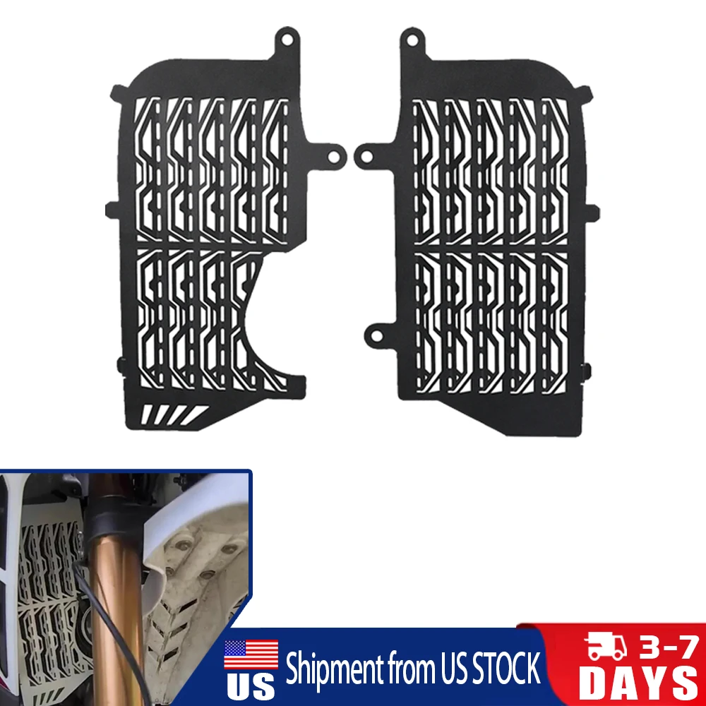 Motorcycle For Honda CRF1100L AFRICA TWIN Adenventure Sport DCT 2020-2021-2022-2023-2024-2025 Radiator Guard Grill Cooling Cover Protection