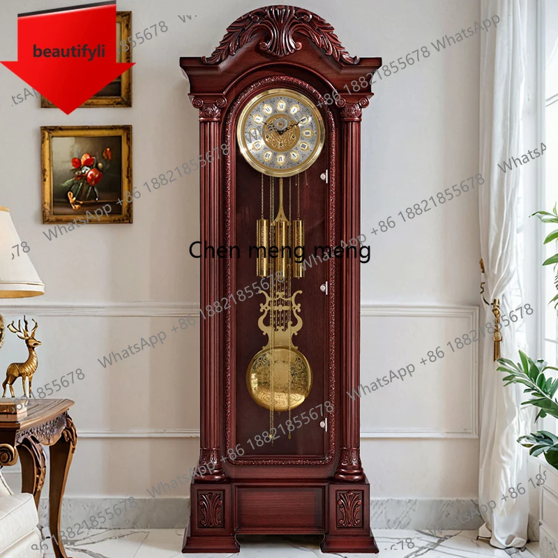 

Helmler movement European floor clock living room mechanical four-tone living room ornament classical a48