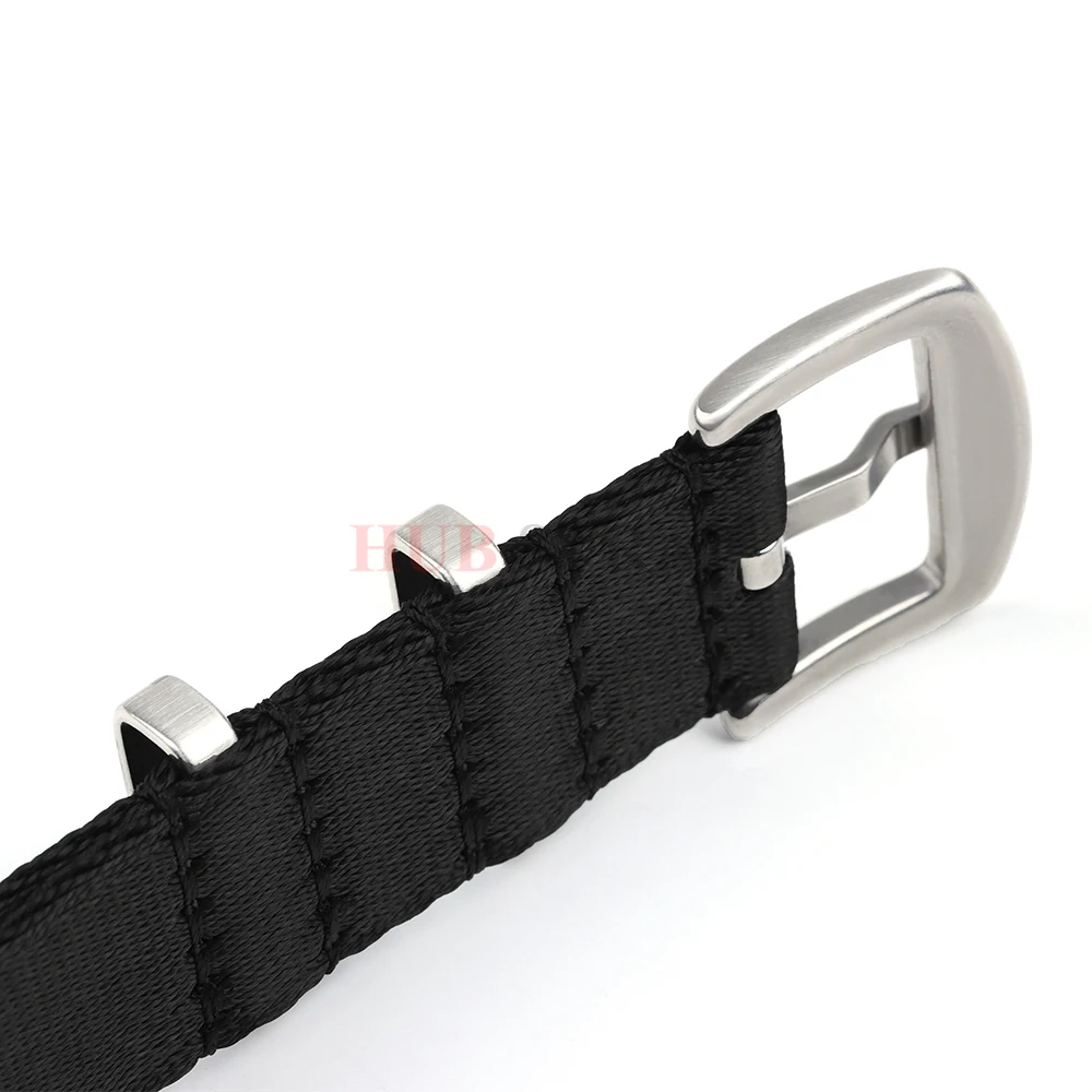 20 مللي متر 22 مللي متر حزام نايلون عالي الكثافة لأوميغا ساماستر سوار عالي الجودة لساعة رولكس مقاوم للماء ومقاوم للعرق