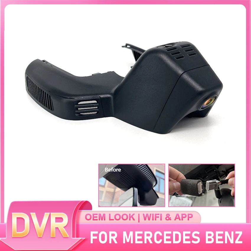 New! Dash Cam For Mercedes-Benz GLE 300D W167 GLE450 GLE350 4MATIC GLS450 Low Configuration 19~23 Car DVR WIFI DashCam Camera