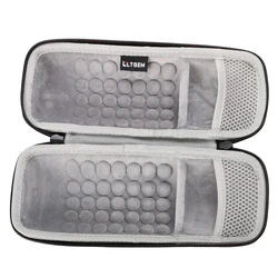 LTGEM EVA Hard Case for Bose SoundLink Revolve or Revolve (Series II) Bluetooth Speaker with Mesh Pocket-Black