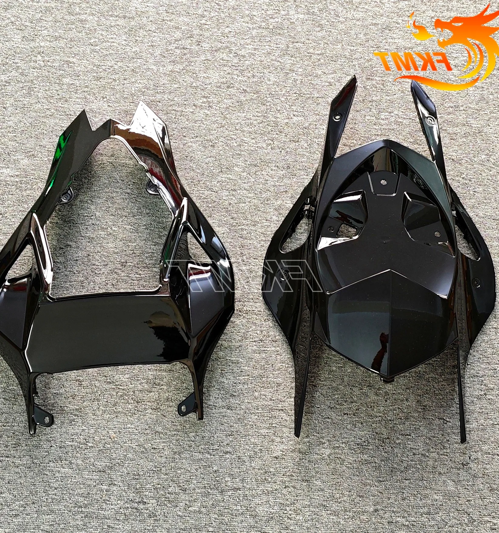 New ABS Fairing Kit - Motorcycle Front Upper Fairing Headlight Cowl Nose Panlel Fit For BMW S1000RR S1000 RR New ABS