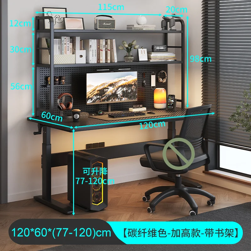 Elevable Reading Computer Desk Gaming Interior Work Lightweight Computer Desks Organizer Writing Mesa De Escritorio Furniture