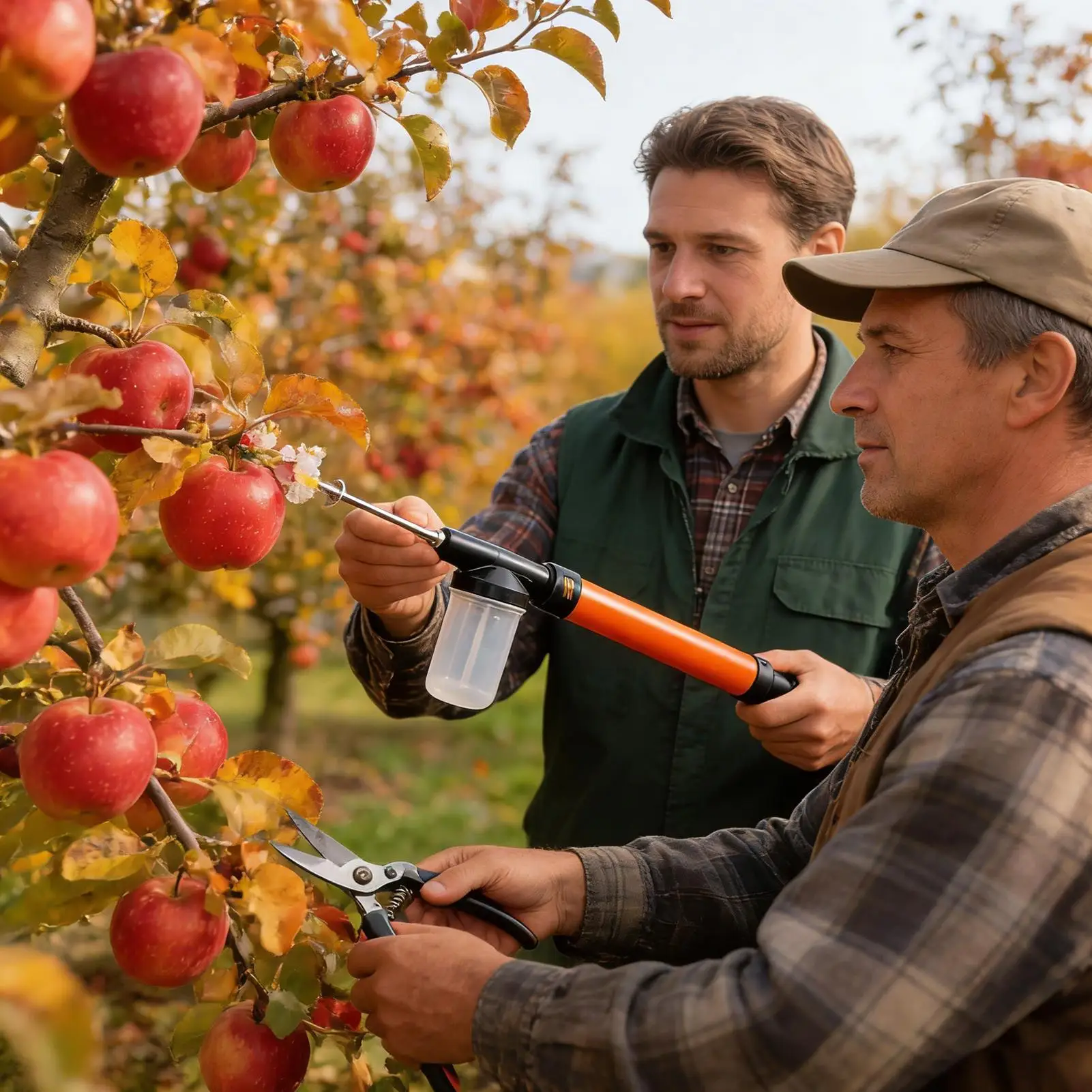 

Ручной распылитель-аппликатор для диатомитового порошка с 2 удлинительными штангами для дома, теплиц и ферм