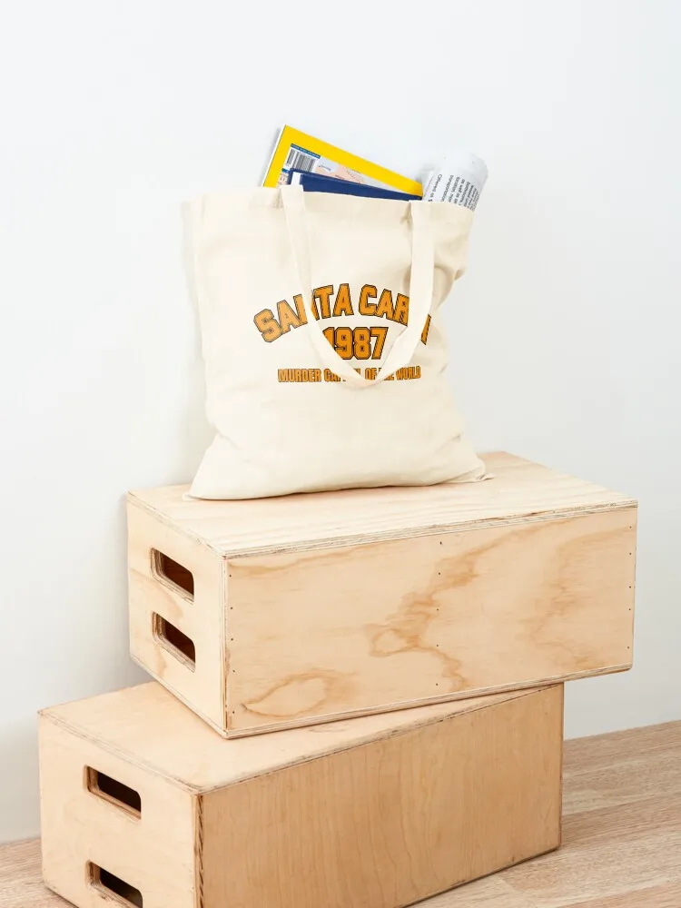 Santa Carla Tote Bag Canvas bag for women ecological bags cute tote bag Cloth bags