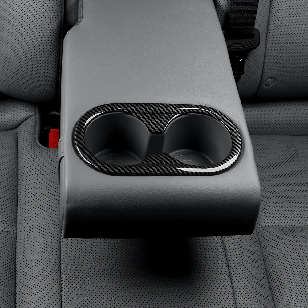

Car Rear Seat Cup Holder Cover Frame Trim For Hyundai Elantra CN7 N/CN7 2021-2025/KONA SX2 2024-2026 LHD RHD Interior Accessory