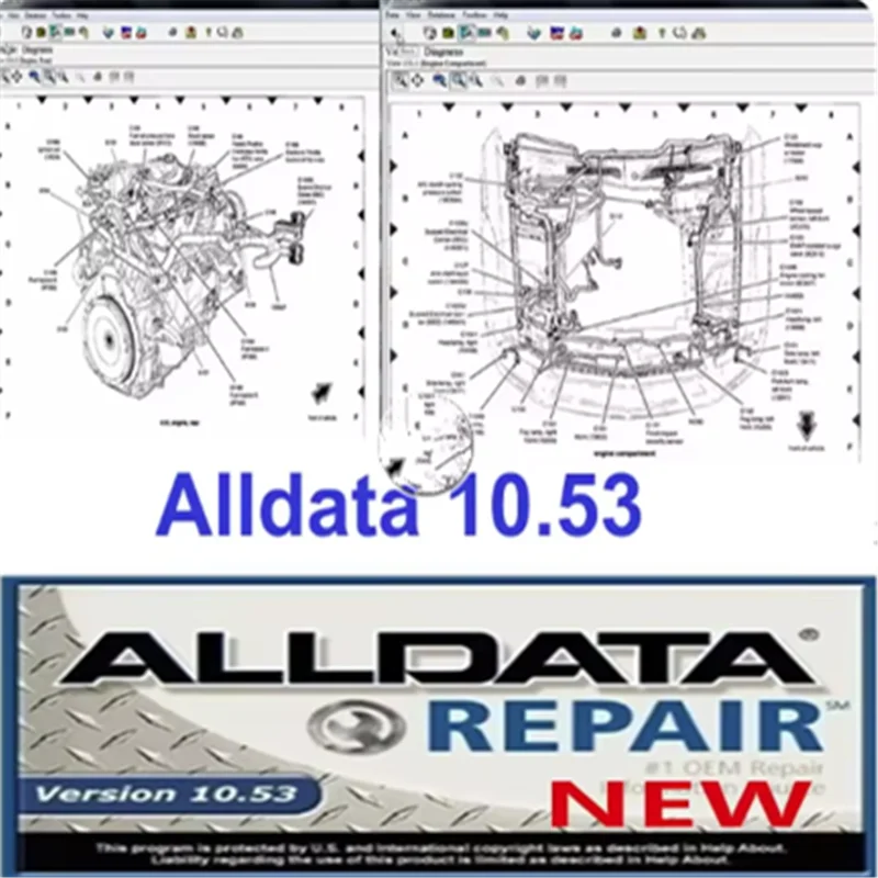 2024 hot selling  alldata Repair Diagram Software  alldata download alldata auto diagnostic install alldata 10.53 software