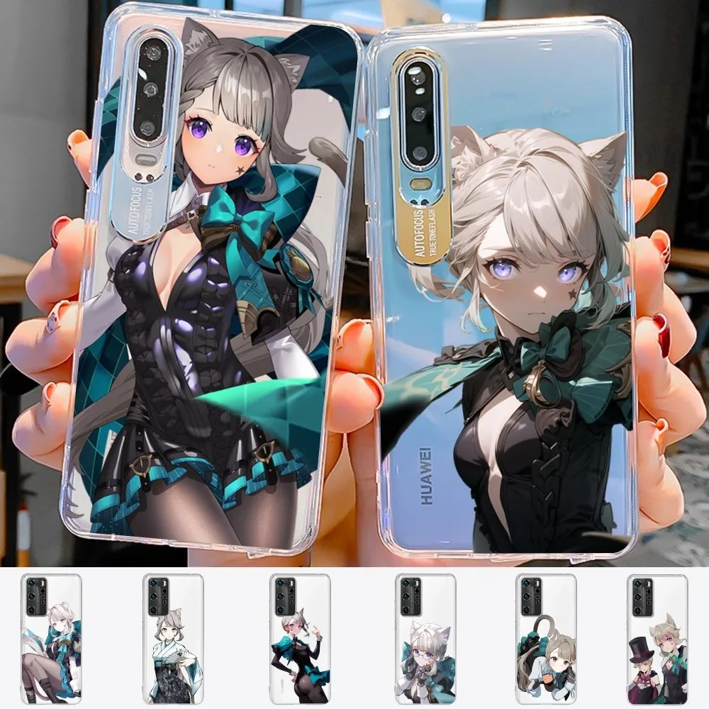 Lyney And Lynette Genshin Impact Phone Case for Samsung S10 20 22 23 A10 40 for Xiaomi10 Note10 for Huawei P50 20 Honor60 70