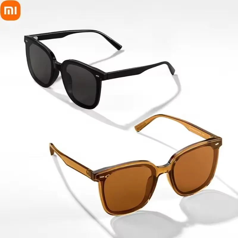 

Xiaomi Mijia квадратные поляризационные солнцезащитные очки UV400 HD TR90 ультралегкие солнцезащитные очки с антибликовым покрытием уличные очки для путешествий