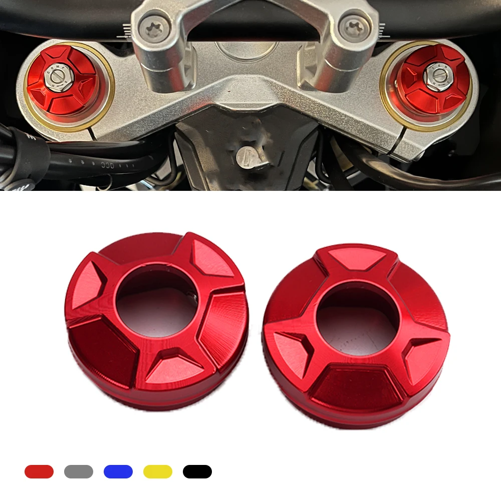 

For CFMOTO 450MT 800MT 675NK 800NK 67SSR CNC 450 800 MT 2023 2024 2025 2026 CNC Motorcycle Front Shock Absorber protective Caps