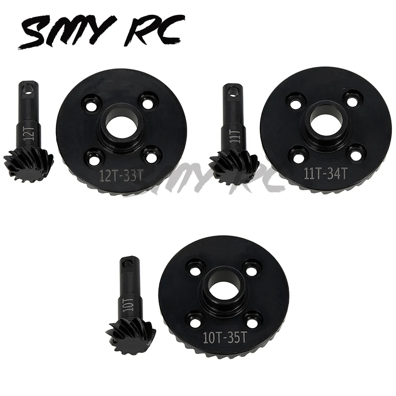 

Steel Diff Gear Overdrive Underdrive Differential Axle Helical Ring/Pinion Gears for TRX4 TRX6 Upgrade Parts