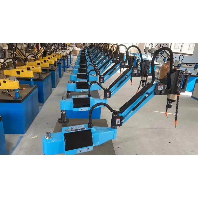 M3-M16 Hot CNC Automatic Flexible Arm Nut Screw Servo Electric Tapping Machine for Metal Thread Drilling Machine