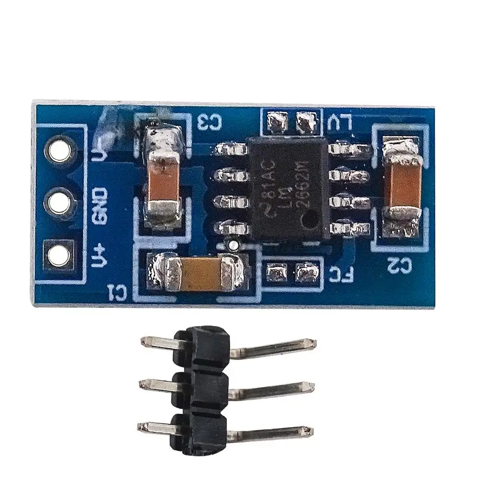 LM7660 LM2662 Positive to Negative Voltage Conversion Board 1.5-5.5V/10V Positive Voltage into Negative Voltage Converter Module