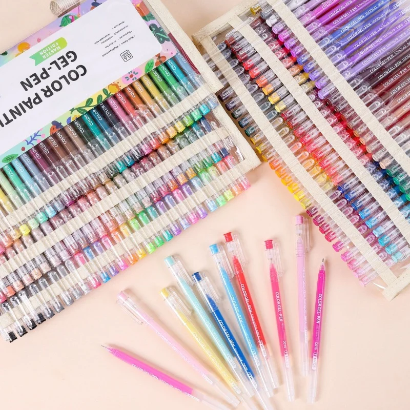 

Acrylic marker pen planner pen set of 168 pieces color storage bag painting and doodling gift box