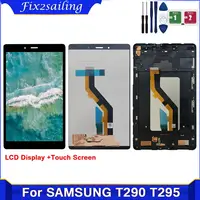 Panel LCD de 8,0 pulgadas para móvil, montaje de digitalizador con pantalla táctil, prueba de 8,0, para Samsung Galaxy Tab A 2019, 100%, SM-T290, T290, T295