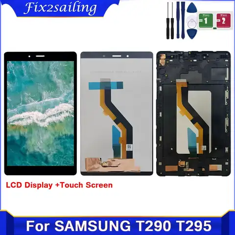 8,0-calowy panel LCD do Samsung Galaxy Tab A 8.0 2019 SM-T290 SM-T295 T290 T295 Wyświetlacz LCD Ekran dotykowy Digitizer Zespół 100%Test