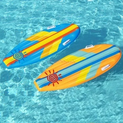 Children's surfboard, water ski, inflatable floating row, kickboard, swim ring, airship, swimming equipment