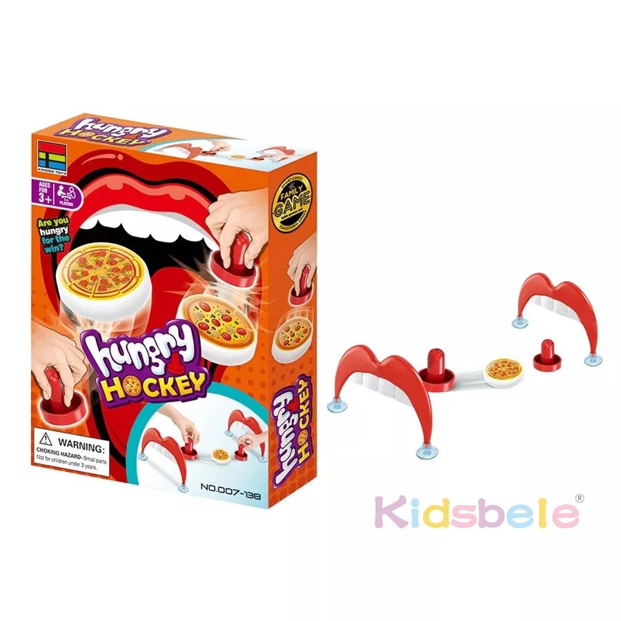 Interactive Desktop Hungry Pizza Hockey Board Game Ice Hockey Table Game Family Party Game Kids Thinking Logic Learning Toys