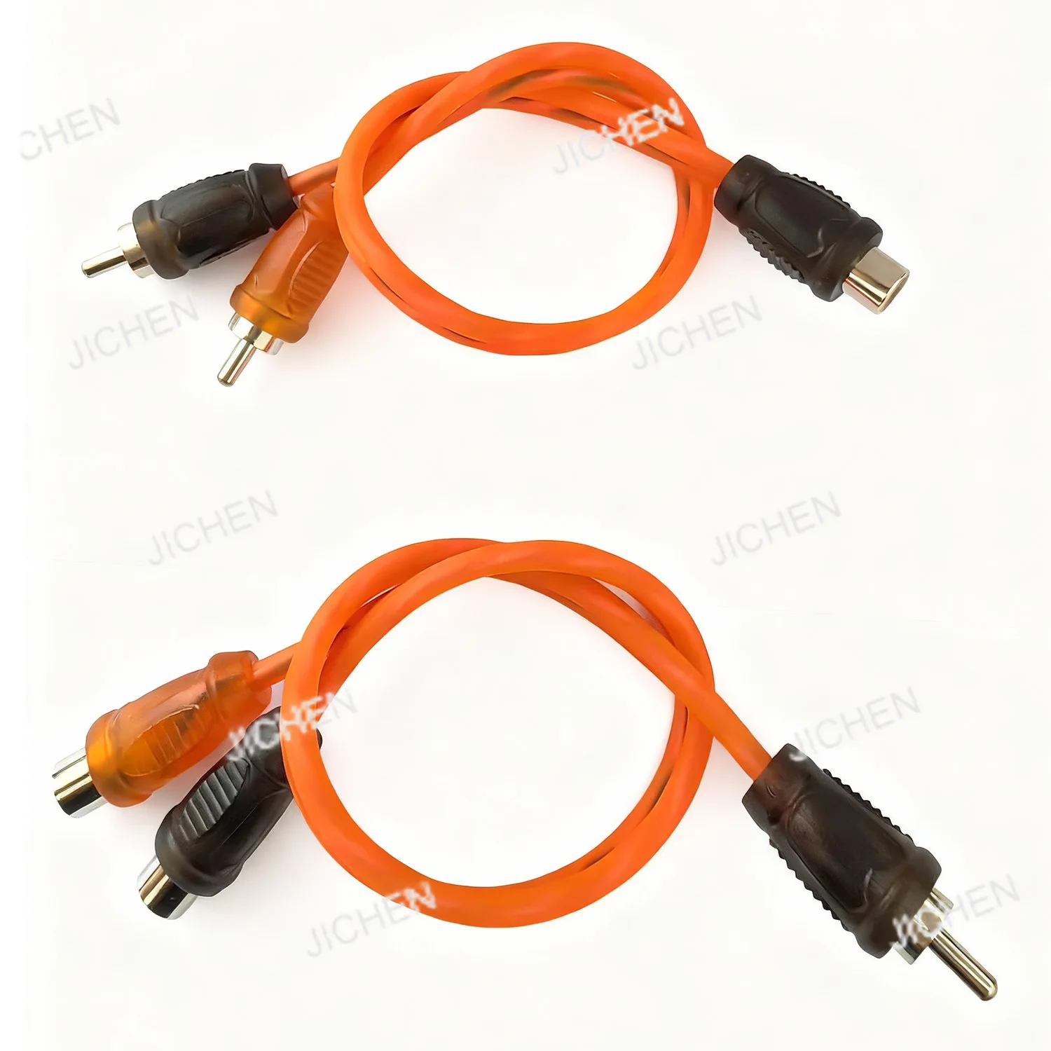 

Автомобильный усилитель мощности, динамик, модифицированный DSP, специальный аудиокабель, оранжевый аудиокабель 2RCA-2RCA, акустический кабель