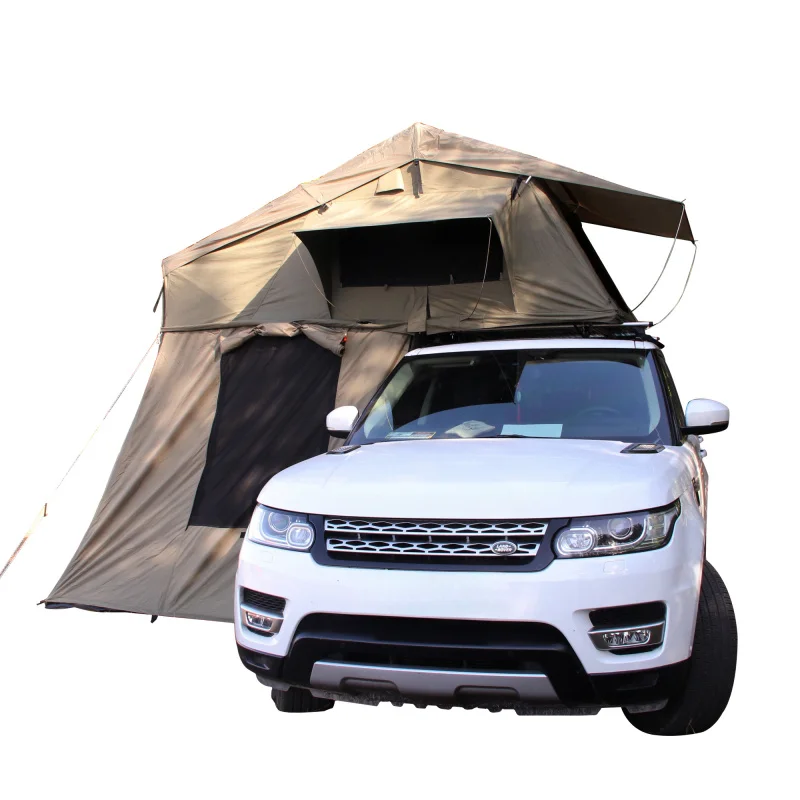 High Quality Soft Shell Rooftop Tent with Annex Fit 4x4 Truck Car Camping