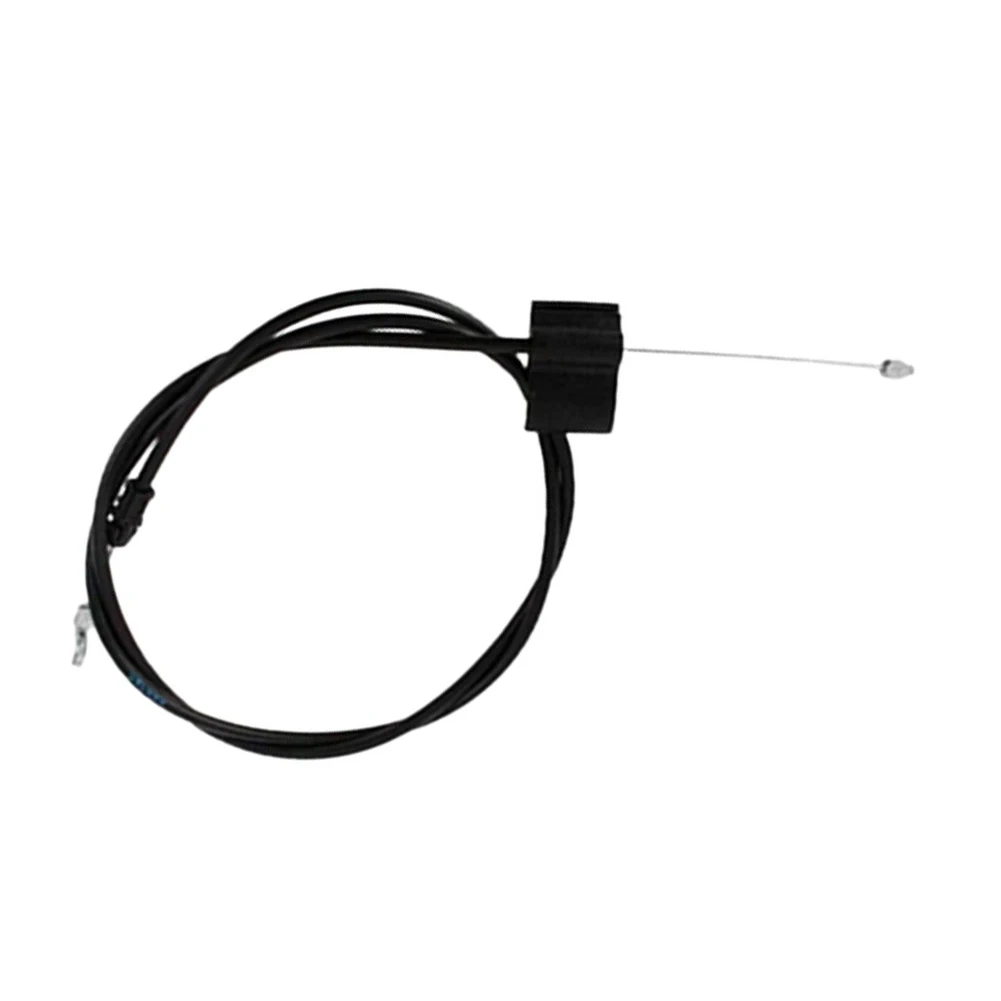 Replacement Control Cord Mower Engine Cable For Outdoor Mowing Black Smooth Precise Control Weather Resistant Build