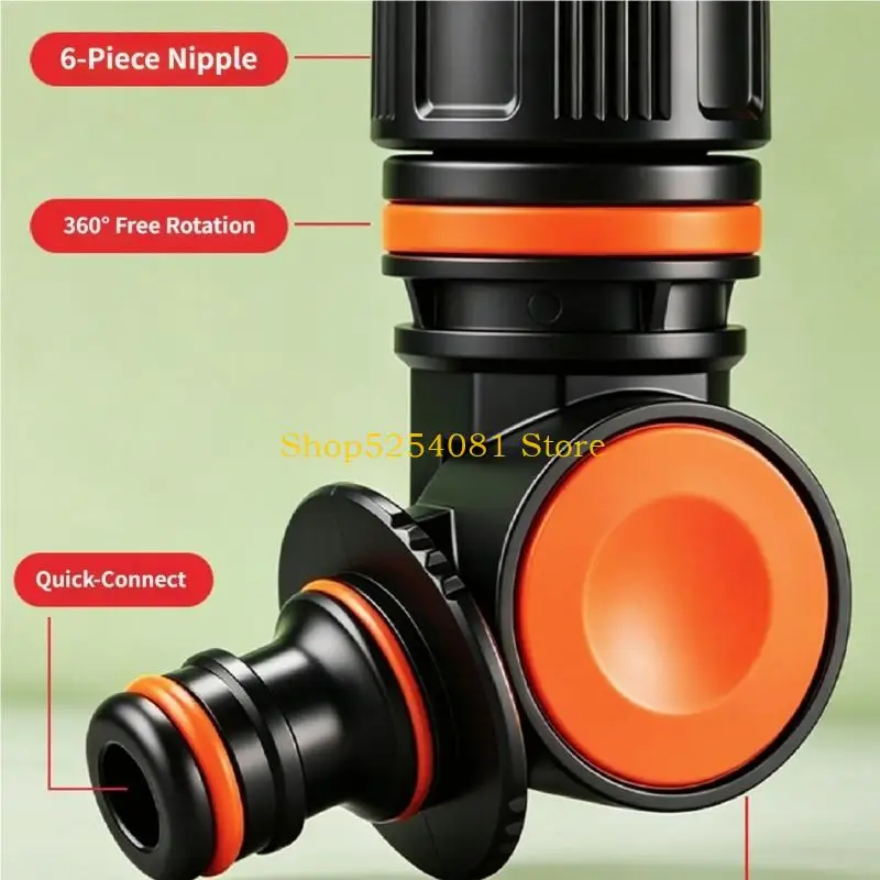 

AXYC Ergonomic Handle Leakproof Spigot Adapter Universal For Multiple Faucet Types