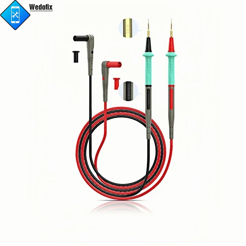 Imagem -04 - Caneta Multímetro Universal Jcid Zf005 com Chumbo Ultra Fino 0.05 mm 0.1 mm Test Lead Kit para Iphone Electronics Atual Detectar Reparação