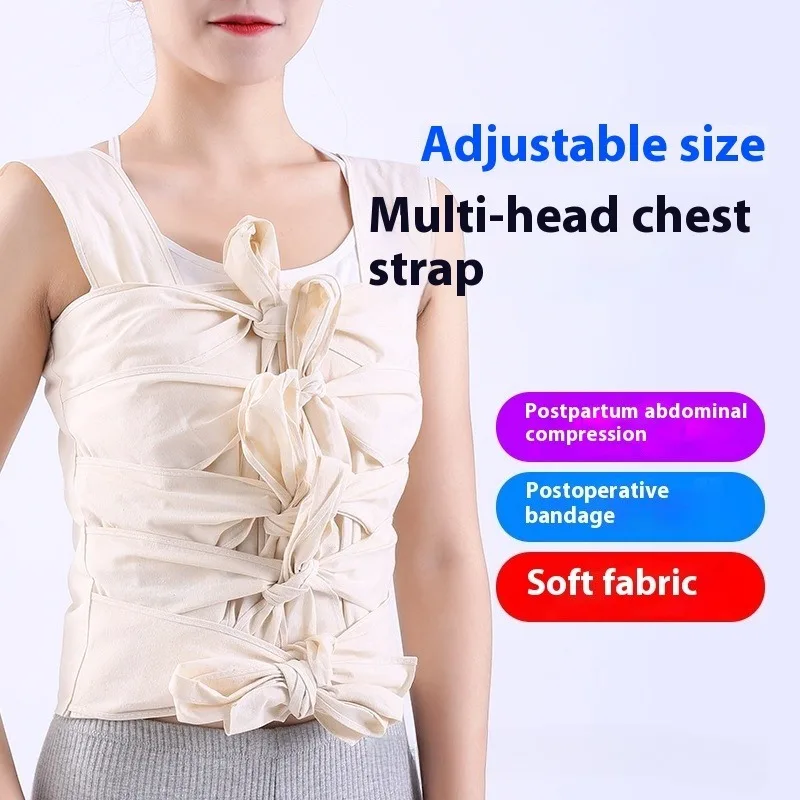 

Postpartum Abdominal Binder Surgical Recovery Support Belt Chest Wrap Women After Surgery Binding Fixation Bandage Traditianal
