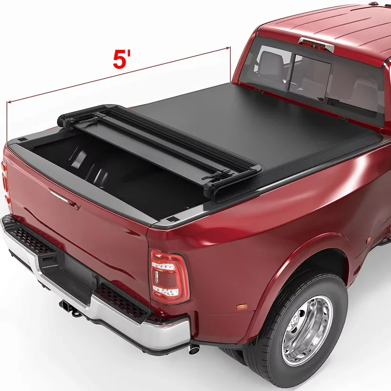 High Quality Soft Four-fold Truck Bed Environmentally Friendly PVC Material for  Pickup