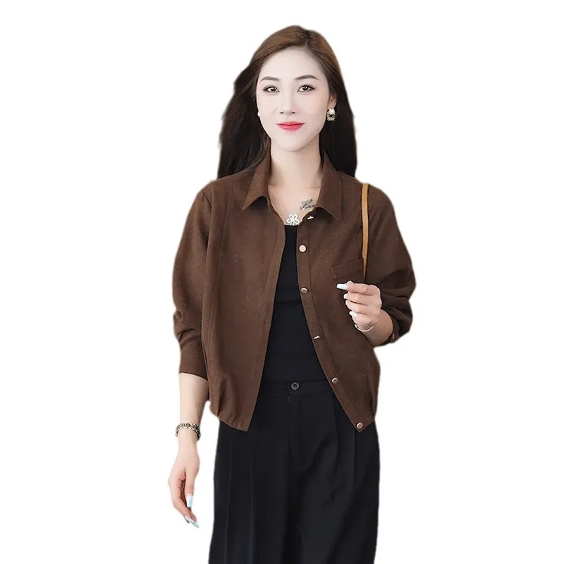 

Short Coat Women In Spring And Autumn Of 2024 The Western Style Is Thin And Versatile And The Fashion Jacket Is Thin And Casual.