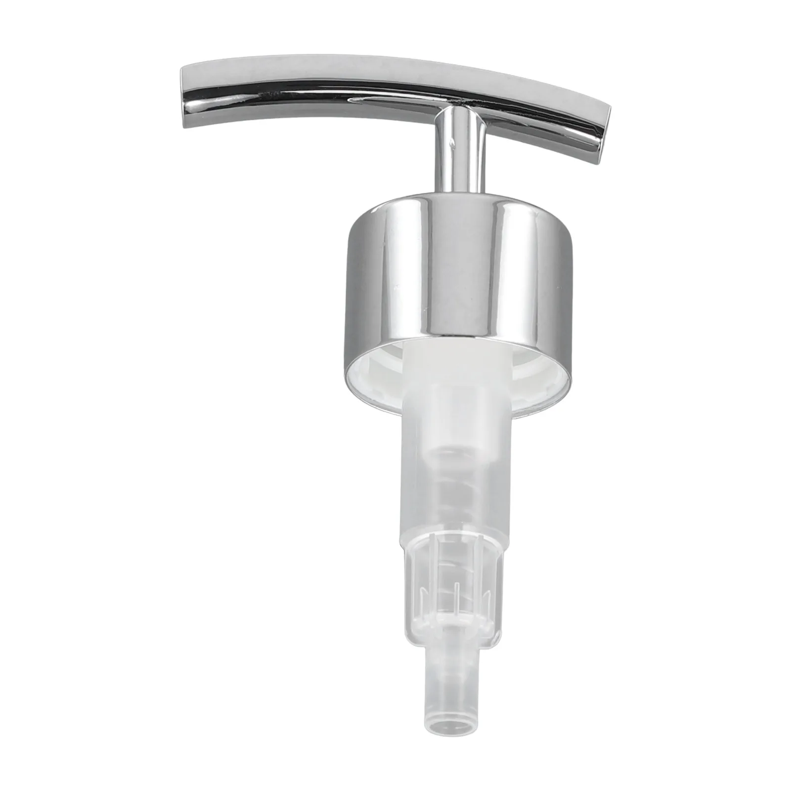 Home Bathroom Pump Head 304 Stainless Steel Bright Chrome/Nickel/Black Dispensers Electroplating Brushed Nozzle