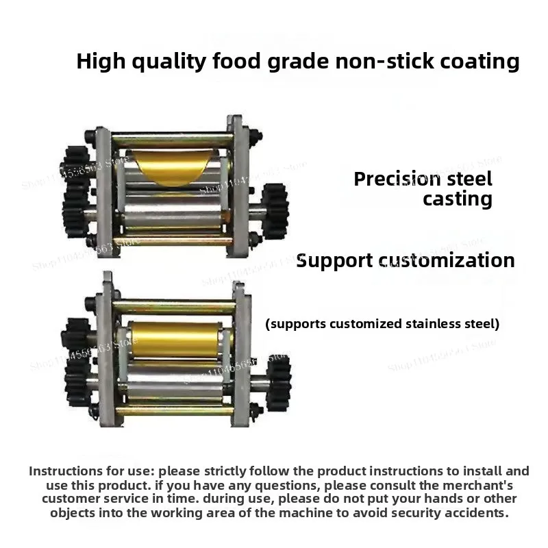 Commercial Household Round shape Dumpling Moodle Mold Wonton Wrapper Mold Multi-Function Skin Rolling Machine Mold