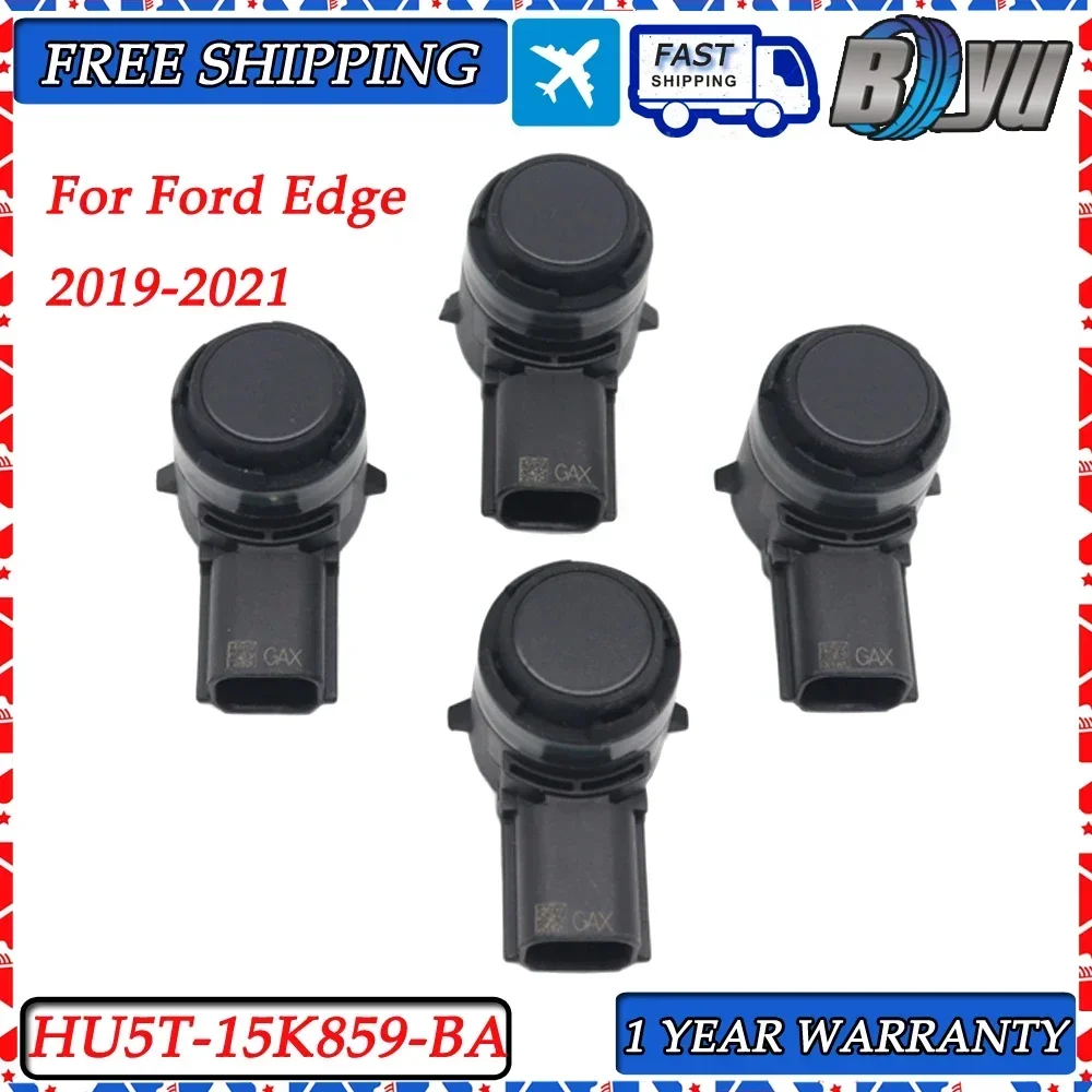 

For Ford Edge 2019-2021 HU5T-15K859-BA 4pcs NEW Parking Sensor HU5T15K859BA HU5Z15K859A HU5Z15K859AAN
