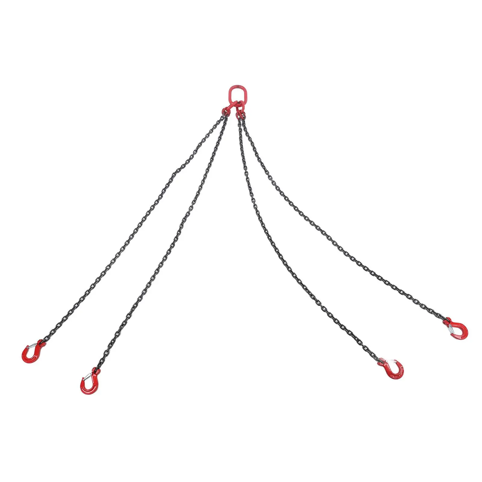

4 Leg Steel Chain Sling 1.5m Heavy Duty Lifting Sling for Construction Mining for factory Site 3 Ton Capacity