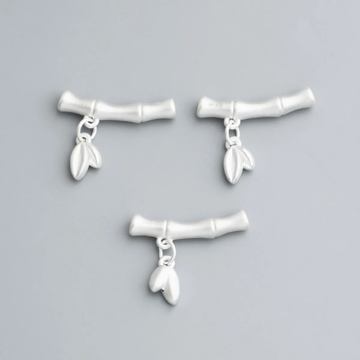 

1 шт. S999 стерлингового серебра бамбуковая форма изогнутые трубчатые бусины и бусины-разделители для изготовления ювелирных изделий