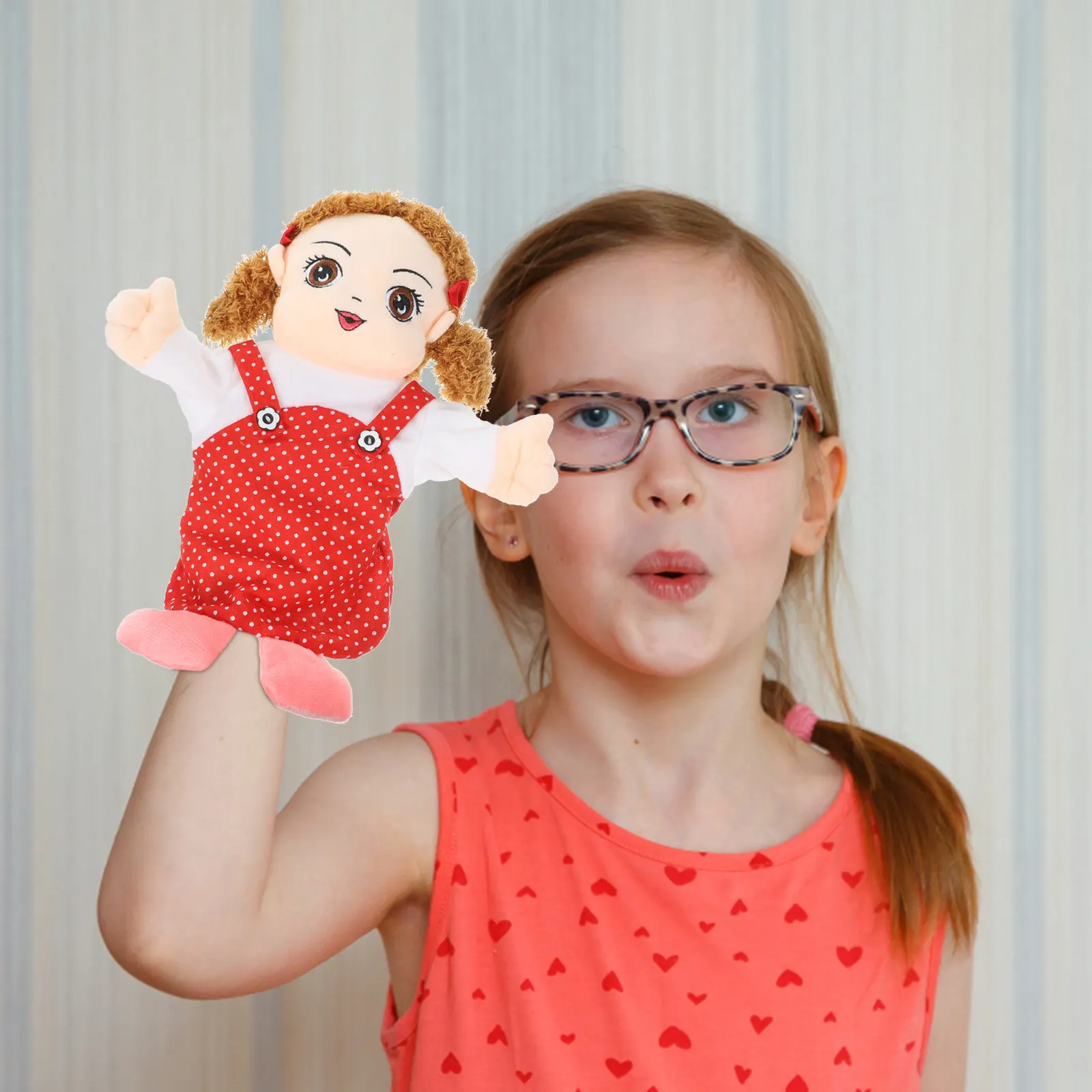 

Креативная кукла-перчатка для рассказывания историй, развивающая воображение детей, улучшающая навыки общения, для веселого использования, с реалистичным внешним видом