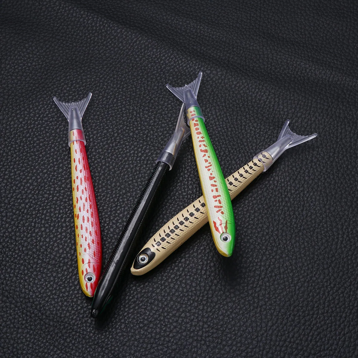 

10 Pcs Ballpoint Pens Creative Fish Shape Stationery Cute Kids Prizes Advertising Bright Color Office Home Gifts