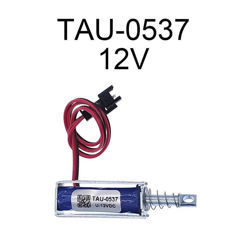 TAU-0537 Electromagnetic Magnetic DC 6V/12V/24V electric 1.5A/2A/1A Linear Solenoid