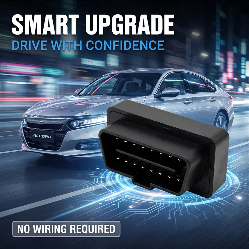OBD Speed Lock & Unlock Module for Honda Fit / Jazz 2014-2025, D/P Gear Auto Lock Hazard Flash Car Mod Accessories
