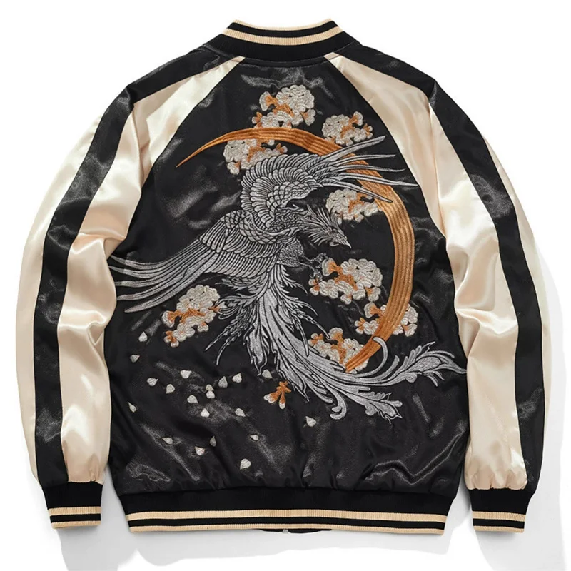 Heavy Embroidery Jackets For Man Stand Collar Zipper Streetwear Autumn Top Quality Chinese Style Exquisite Chamarras Para Hombre