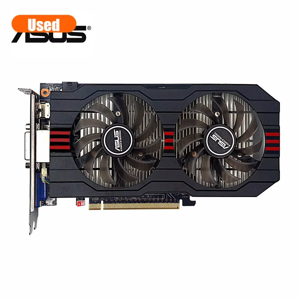 ASUS GTX 750Ti-OC-2GD5 5400MHz GDDR5 128bit 1×HDMI 2×DVI 1×VGA PCI Express 3.0
